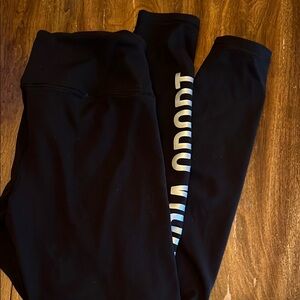 Victoria's Secret Black Leggings High-Waisted Performance